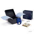 LELO - Pino Vibrating Cock Ring with Cufflinks and Clip (Blue) LL1088 CherryAffairs