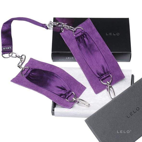 Lelo - Sutra Chainlink Cuffs (Purple) LL1130 CherryAffairs