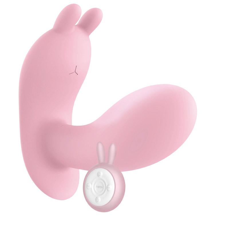 Leten - Q Cute Rabbit Remote Control Wearable Vibrator (Pink) CherryAffairs.sg Leten - Q Cute Rabbit Remote Control Wearable Vibrator (Pink) CherryAffairs.sg