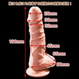 Love Factor - Susuman Jiro Sled Dildo with Suction Cup 7" (Beige) LF1006 CherryAffairs