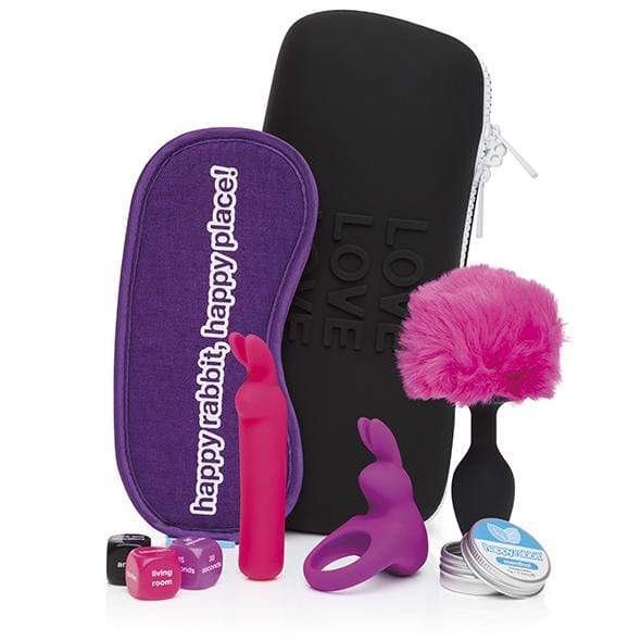Love Honey - Happy Rabbit Couples Pleasure Kit 7 Pieces (Multi Colour) LH1036 CherryAffairs