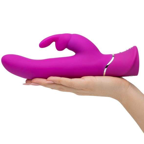 Love Honey - Happy Rabbit Curve Power Motion Thrusting Rabbit Vibrator (Purple)    Rabbit Dildo (Vibration) Rechargeable