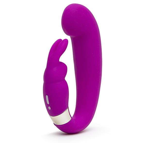 Love Honey - Happy Rabbit Mini G Spot Clitoral Curve Vibrator (Purple) LH1041 CherryAffairs