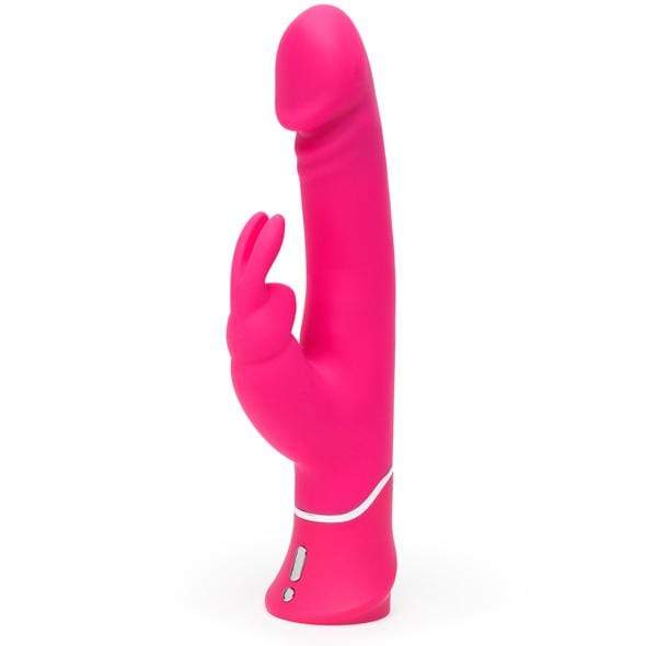 Love Honey - Happy Rabbit Realistic Dual Density Rabbit Vibrator (Pink) LH1026 CherryAffairs