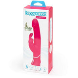 Love Honey - Happy Rabbit Realistic Dual Density Rabbit Vibrator (Pink) LH1026 CherryAffairs