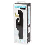 Love Honey - Happy Rabbit Slimline G Spot Rabbit Vibrator (Black) LH1015 CherryAffairs