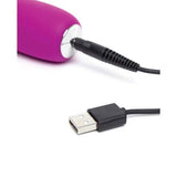 Love Honey - Happy Rabbit Slimline Realistic Rabbit Vibrator (Purple) LH1016 CherryAffairs