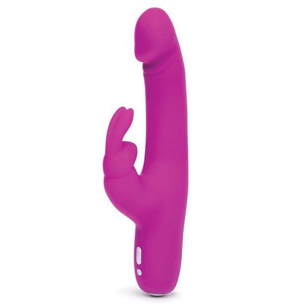 Love Honey - Happy Rabbit Slimline Realistic Rabbit Vibrator (Purple) LH1016 CherryAffairs