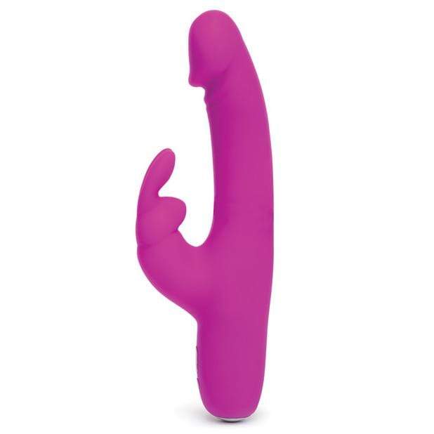 Love Honey - Happy Rabbit Slimline Realistic Rabbit Vibrator (Purple) LH1016 CherryAffairs
