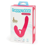 Love Honey - Happy Rabbit Strapless Strap on Vibrator (Pink) LH1012 CherryAffairs