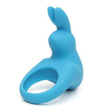Love Honey - Happy Rabbit Vibrating Cock Ring (Blue) LH1039 CherryAffairs