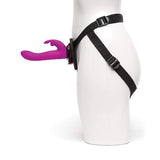 Love Honey - Happy Rabbit Vibrating Strap on Harness Set (Purple) LH1019 CherryAffairs