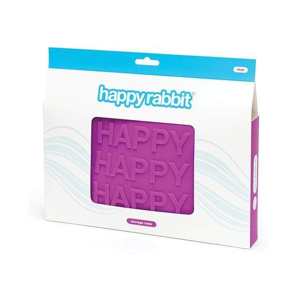 Love Honey - Happy Rabbit WOW Storage Zip Bag Large (Purple) LH1010 CherryAffairs