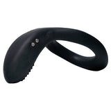 Lovense - Diamo App-Controlled Vibrating Silicone Cock Ring (Black)    Remote Control Cock Ring (Vibration) Rechargeable