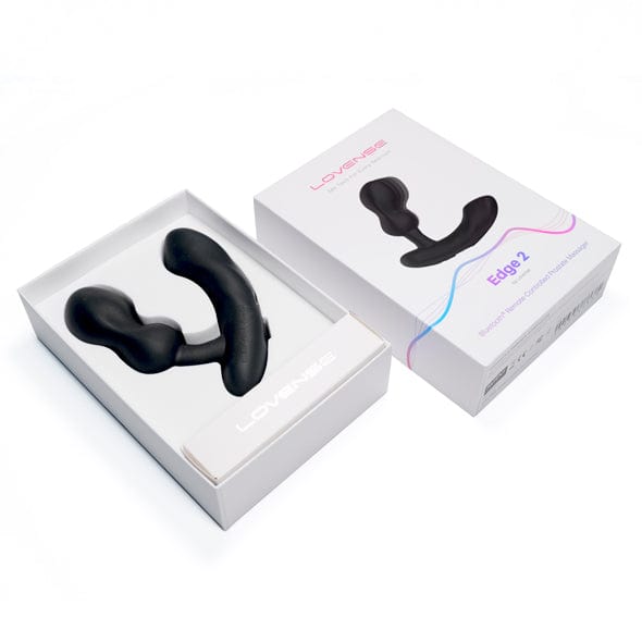 Lovense - Edge 2 App-Controlled Prostate Massager (Black)    Prostate Massager (Vibration) Rechargeable