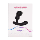 Lovense - Edge 2 App-Controlled Prostate Massager (Black)    Prostate Massager (Vibration) Rechargeable