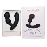 Lovense - Edge 2 App-Controlled Prostate Massager (Black)    Prostate Massager (Vibration) Rechargeable