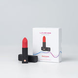 Lovense - Exomoon App-Controlled Discreet Lipstick Vibrator (Red)    Clit Massager (Vibration) Rechargeable