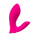 Lovense - Flexer App-Controlled Panties Vibrator (Pink)    Panties Massager Remote Control (Vibration) Rechargeable