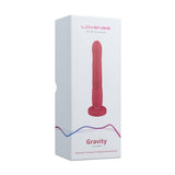 Lovense - Gravity App-Controlled Thrusting Dildo (Red)    Realistic Dildo with suction cup (Vibration) Rechargeable