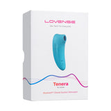 Lovense - Tenera App-Controlled Clitoral Air Stimulator Vibrator (Teal)    Clit Massager (Vibration) Rechargeable