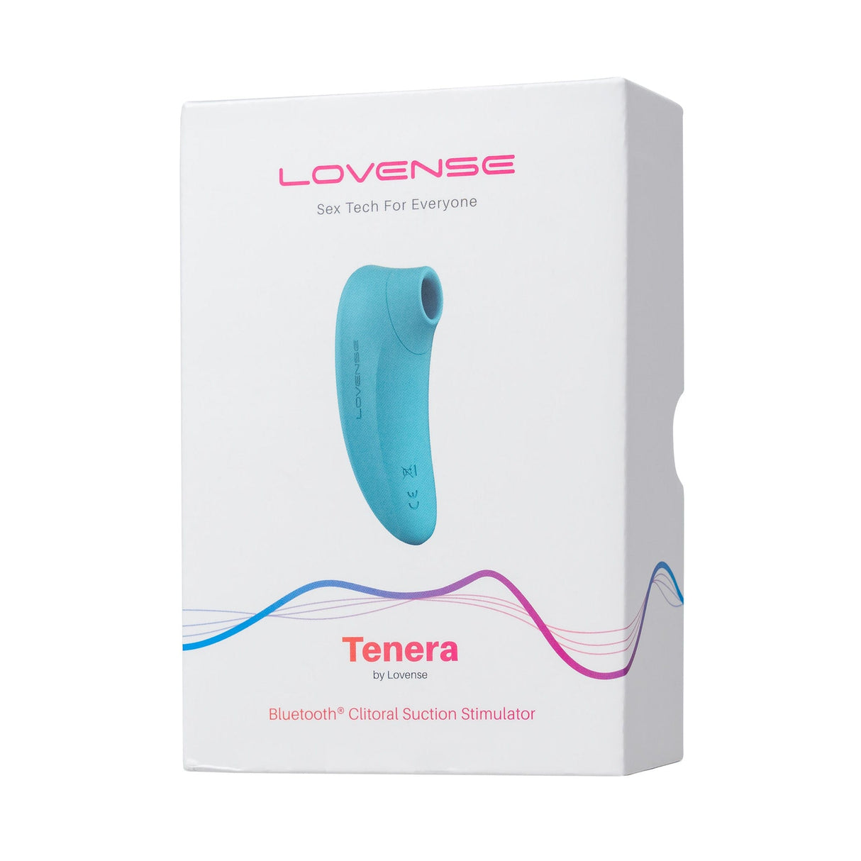 Lovense - Tenera App-Controlled Clitoral Air Stimulator Vibrator (Teal)    Clit Massager (Vibration) Rechargeable
