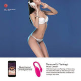 Magic Motion - Flamingo App-Controlled Wireless Vibrating Bullet  (Pink) MGM1002 CherryAffairs
