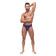 Male Power - Diamond Mesh Bong Thong Underwear L/XL (Blue)    Gay Pride Underwear