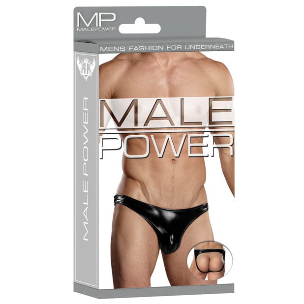 Male Power - Liquid Onyx Moonshine Underwear S/M (Black)    Gay Pride Underwear
