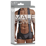 Male Power - Sling Short Underwear L/XL (Black)    Gay Pride Underwear