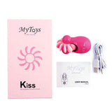 MyToys - Kiss Rechargeable Clit Massager CherryAffairs
