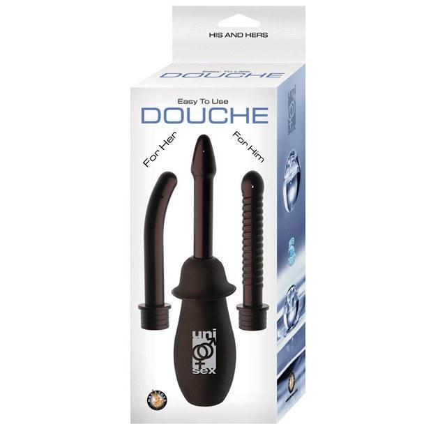 Nasstoys - His & Hers Easy To Use Douche (Black) NST1012 CherryAffairs