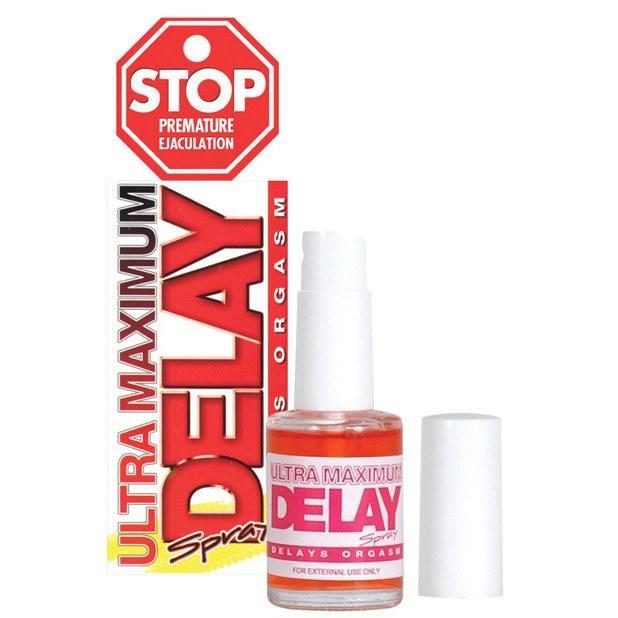 Nasstoys - Stop Ultra Maximum Delay Spray 1.5 oz (White) NST1004 CherryAffairs