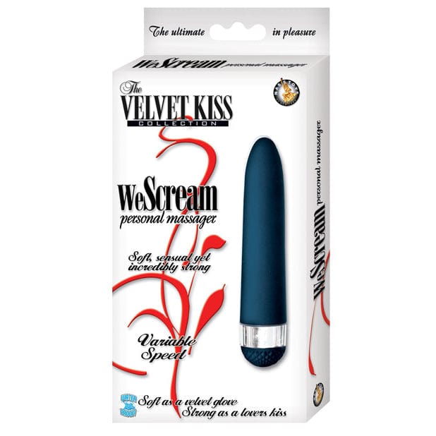 Nasstoys - The Velvet Kiss Collection We Scream Bullet Vibrator (Black) NW1010 CherryAffairs