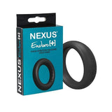 Nexus - Enduro Plus Thick Stretchy Silicone Cock Ring (Black) NE1056 CherryAffairs