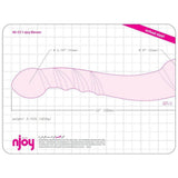 NJOY - Eleven Stainless Steel Butt Plug (Silver) NJ1007 CherryAffairs