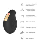 Nomi Tang - Little Snail Clitoral Air Stimulator Vibrator (Black) NT1036 CherryAffairs
