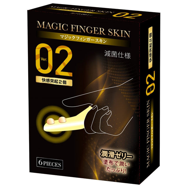 NPG - Magic Finger Skin Sacks 02 Pleasure Protrusions (Clear) NPG1179 CherryAffairs