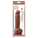 NS Novelties - Colours Pleasures Silicone Suction Cup Realistic Dildo with Balls CherryAffairs