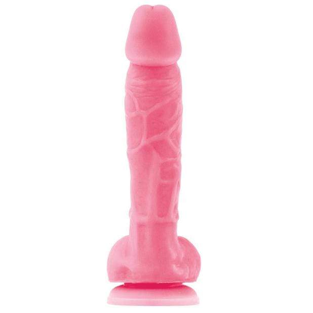 NS Novelties - Firefly Silicone Glowing Dildo 5&quot; (Pink) NS1043 CherryAffairs