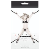 NS Novelties - Sinful Bed Restraint Straps NS1142 CherryAffairs