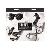NS Novelties - Sinful Bondage BDSM Kit (Black) NS1083 CherryAffairs