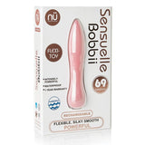 NU - Sensuelle Bobbii Rechargeable Flexible Vibe Vibrator (Millennial Pink) NU1027 CherryAffairs