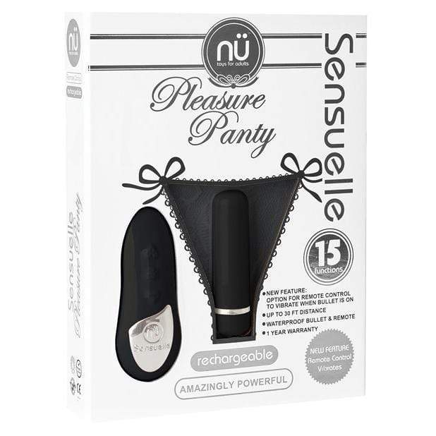 NU - Sensuelle Pleasure Panty 15 Functions Bullet with Remote Control CherryAffairs