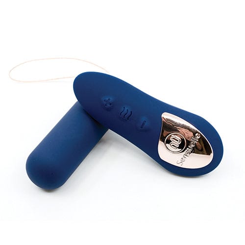 NU - Sensuelle Remote Control Wireless Plus Bullet Vibrator (Navy Blue)    Bullet (Vibration) Rechargeable