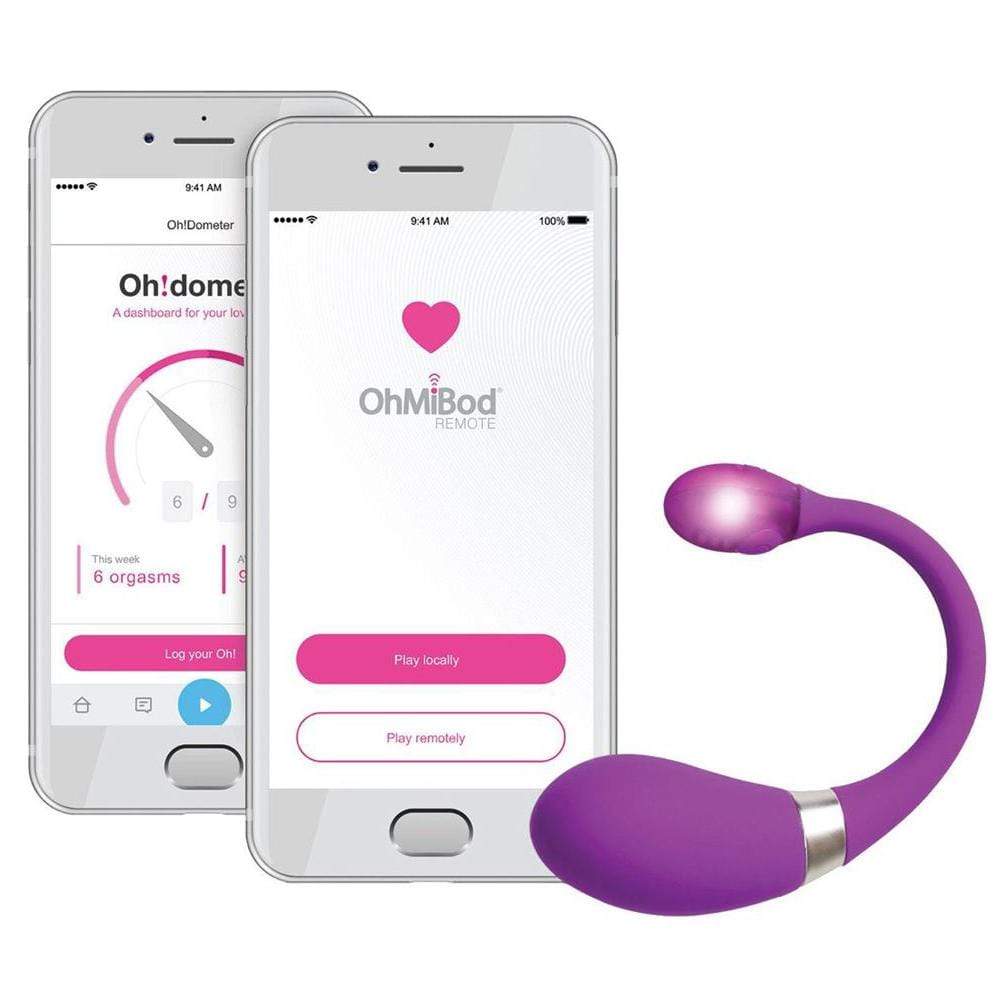 OhMiBod - Kiiroo Esca 2 App-Controlled Vibrator (Purple) KR1003 CherryAffairs