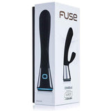 OhMiBod - Kiiroo Fuse App-Controlled Interactive Bluetooth Dual-Stim Rabbit Vibrator (Black) OMB1019 CherryAffairs