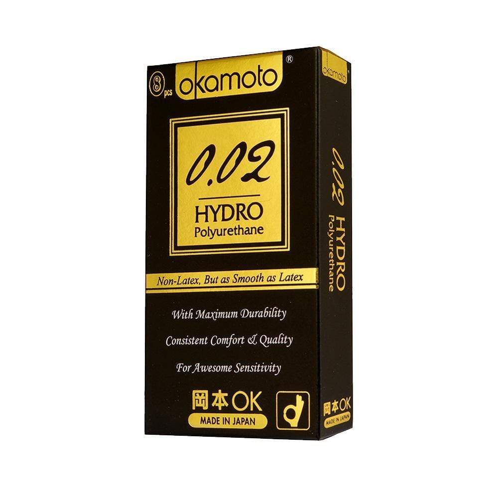 Okamoto - 002 Hydro Polyurethane Non Latex Condoms OK1008 CherryAffairs