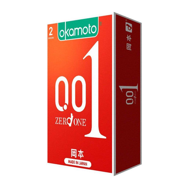 Okamoto - 001 Zero One Hydro Polyurethane Non Latex Ultra Thin Condom OK1025 CherryAffairs