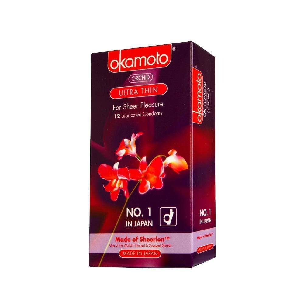 Okamoto - Orchid Ultra Thin Condoms OK1014 CherryAffairs